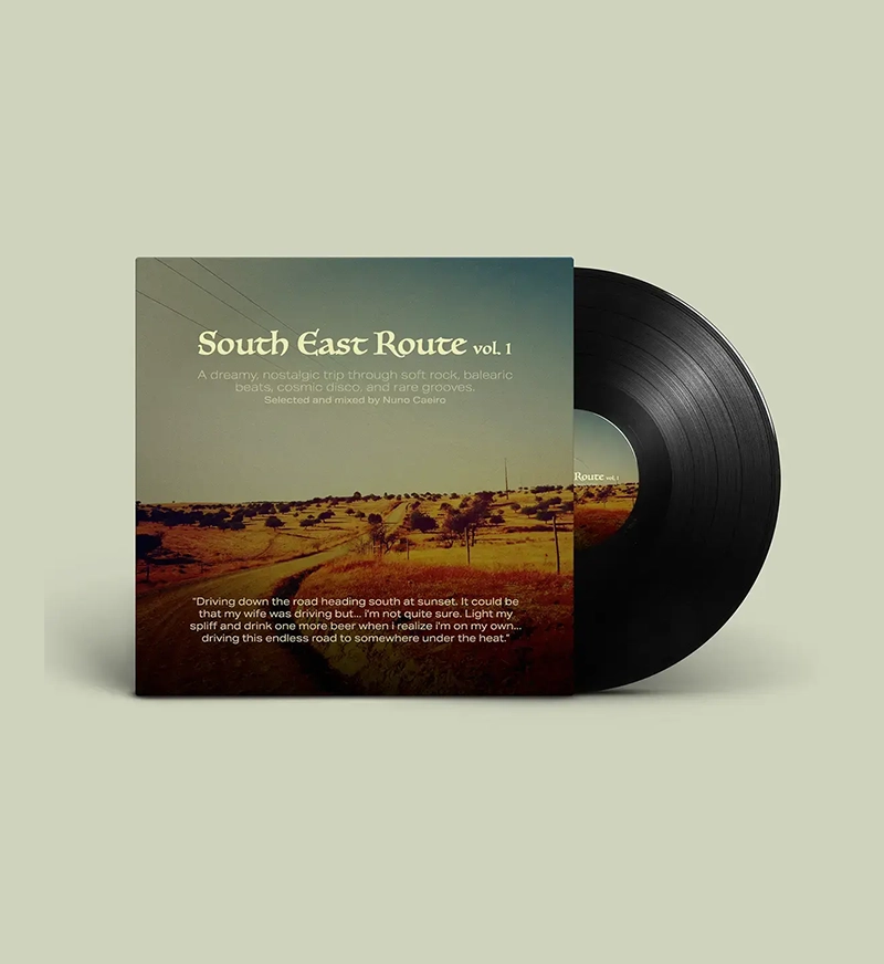Vinyl record artwork for South East Route Vol. 1 DJ set