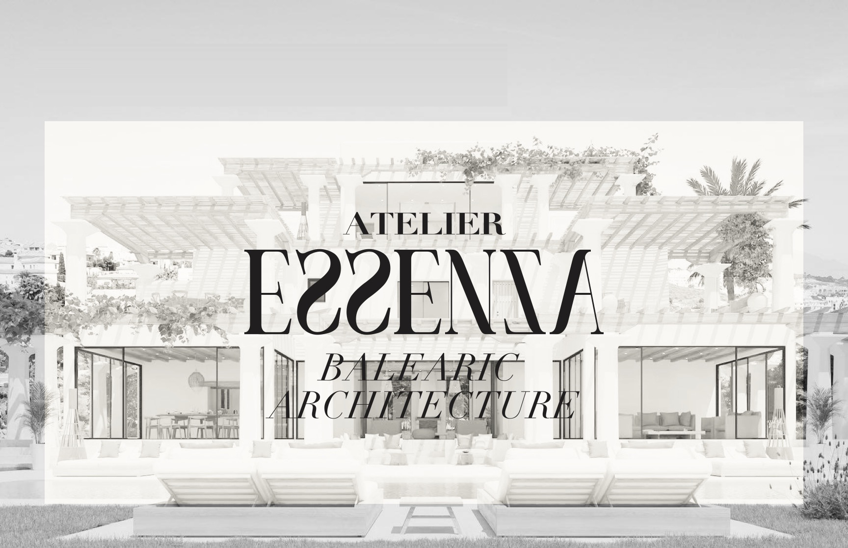 Essenza Balearic Architecture brand project cover