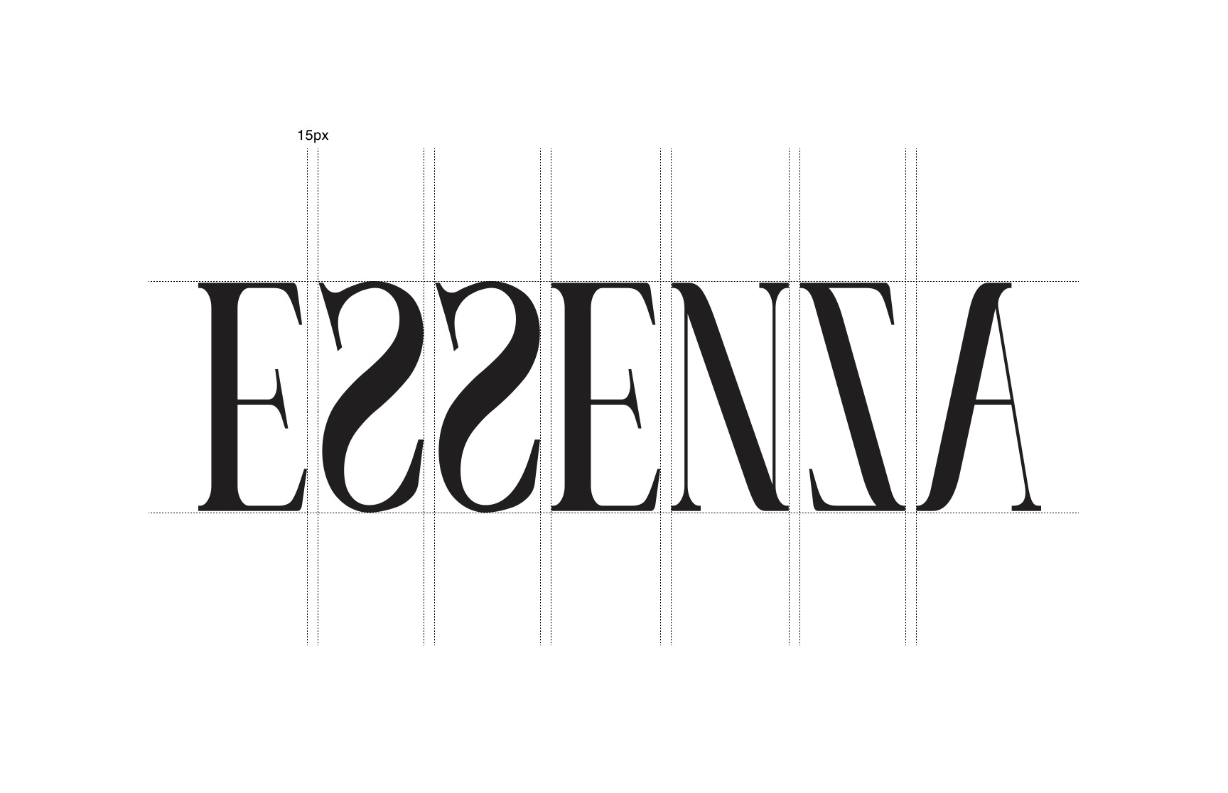 Essenza Architecture — logotype detail