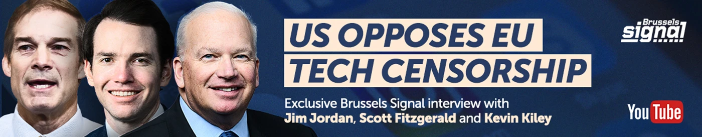 Brussels Signal — web banner