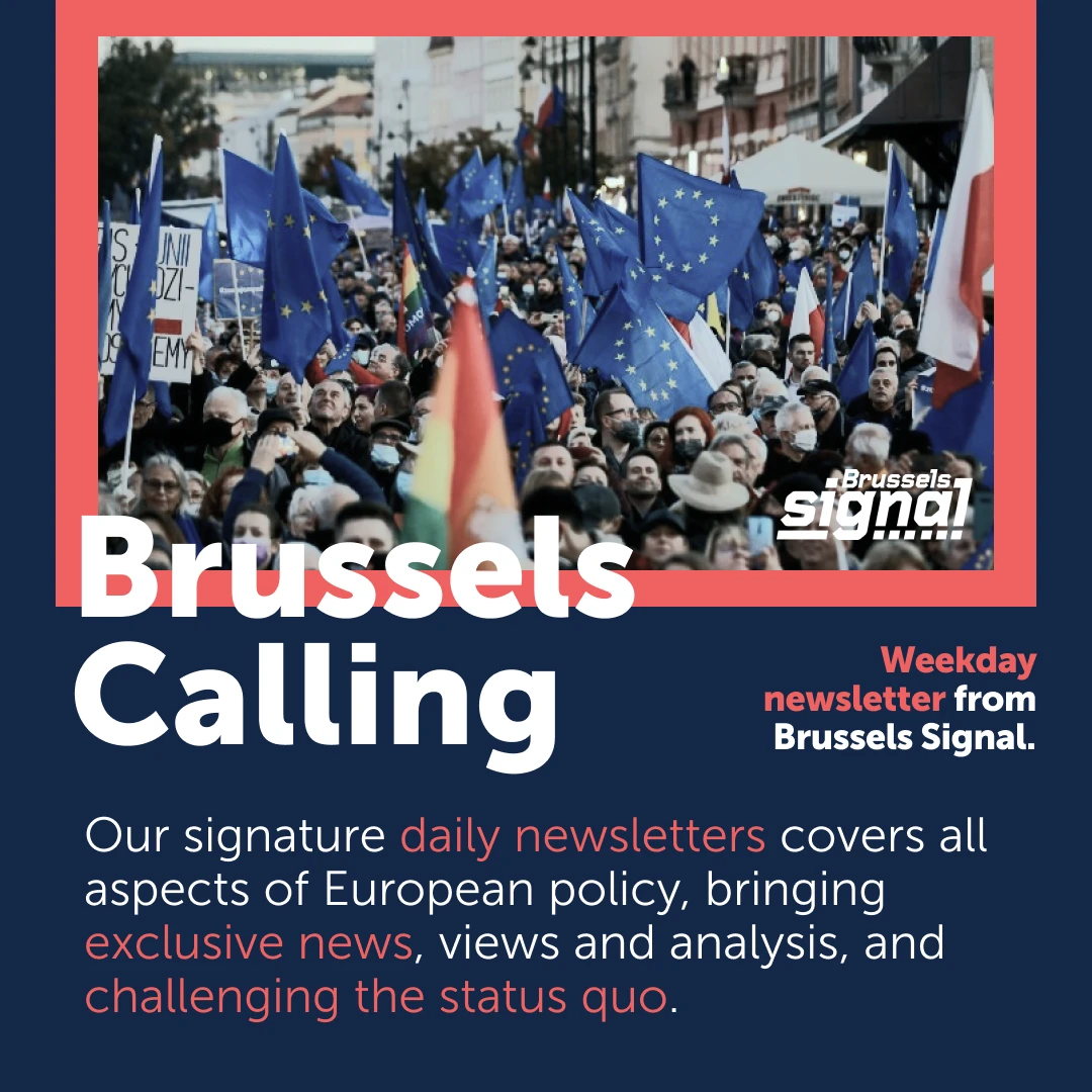 Brussels Signal — social media post