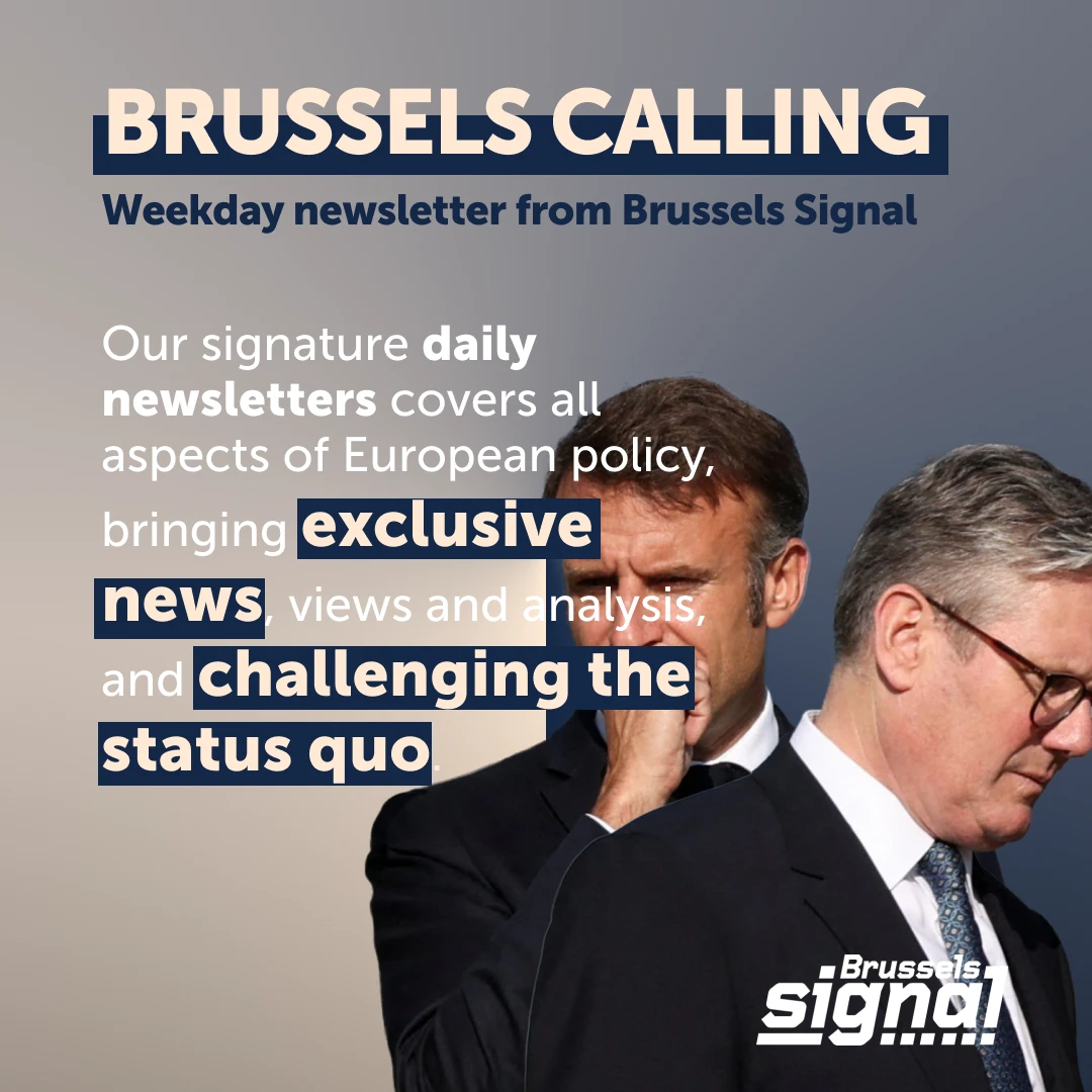 Brussels Signal — social media post